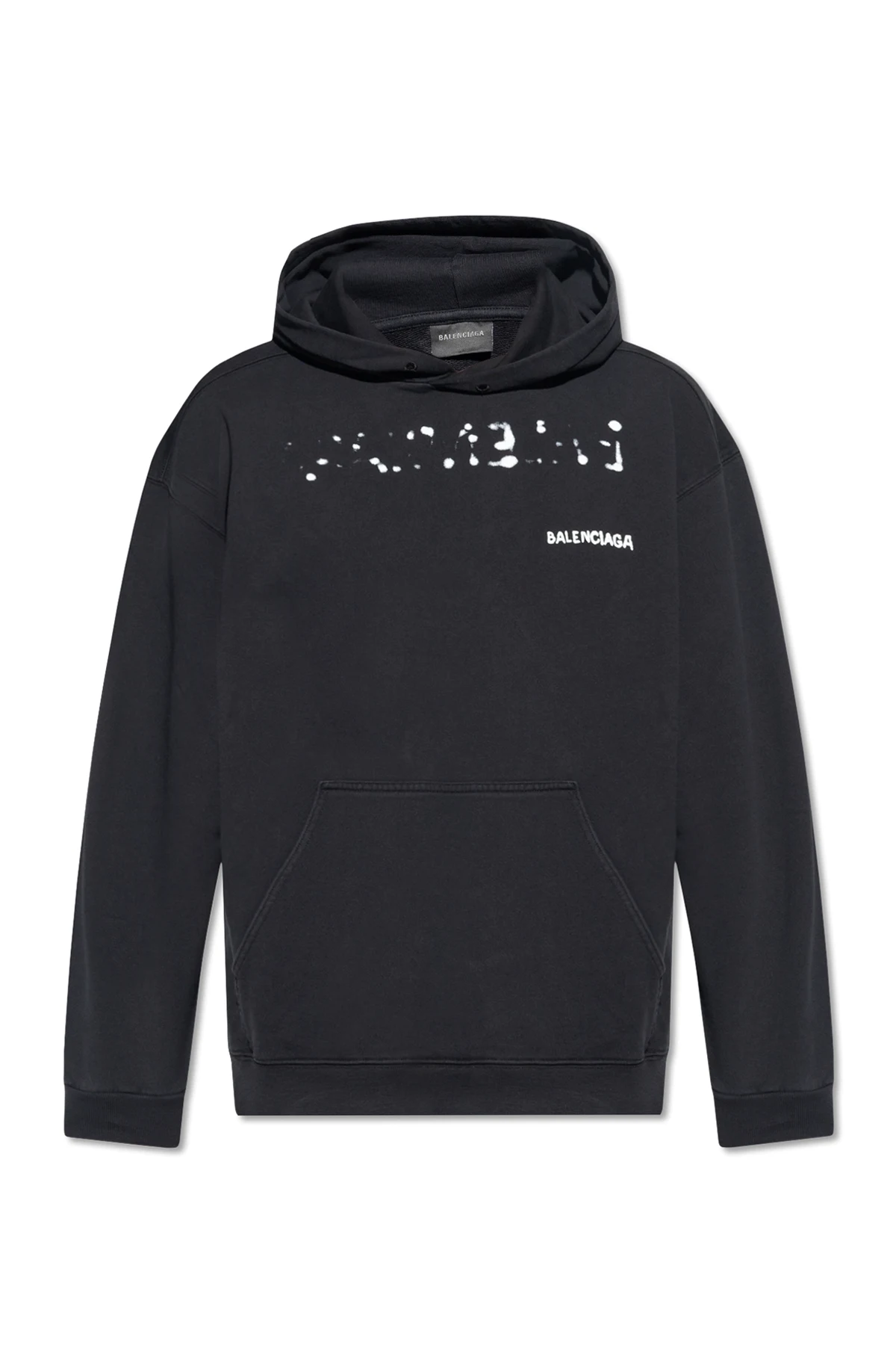Logo-printed hoodie