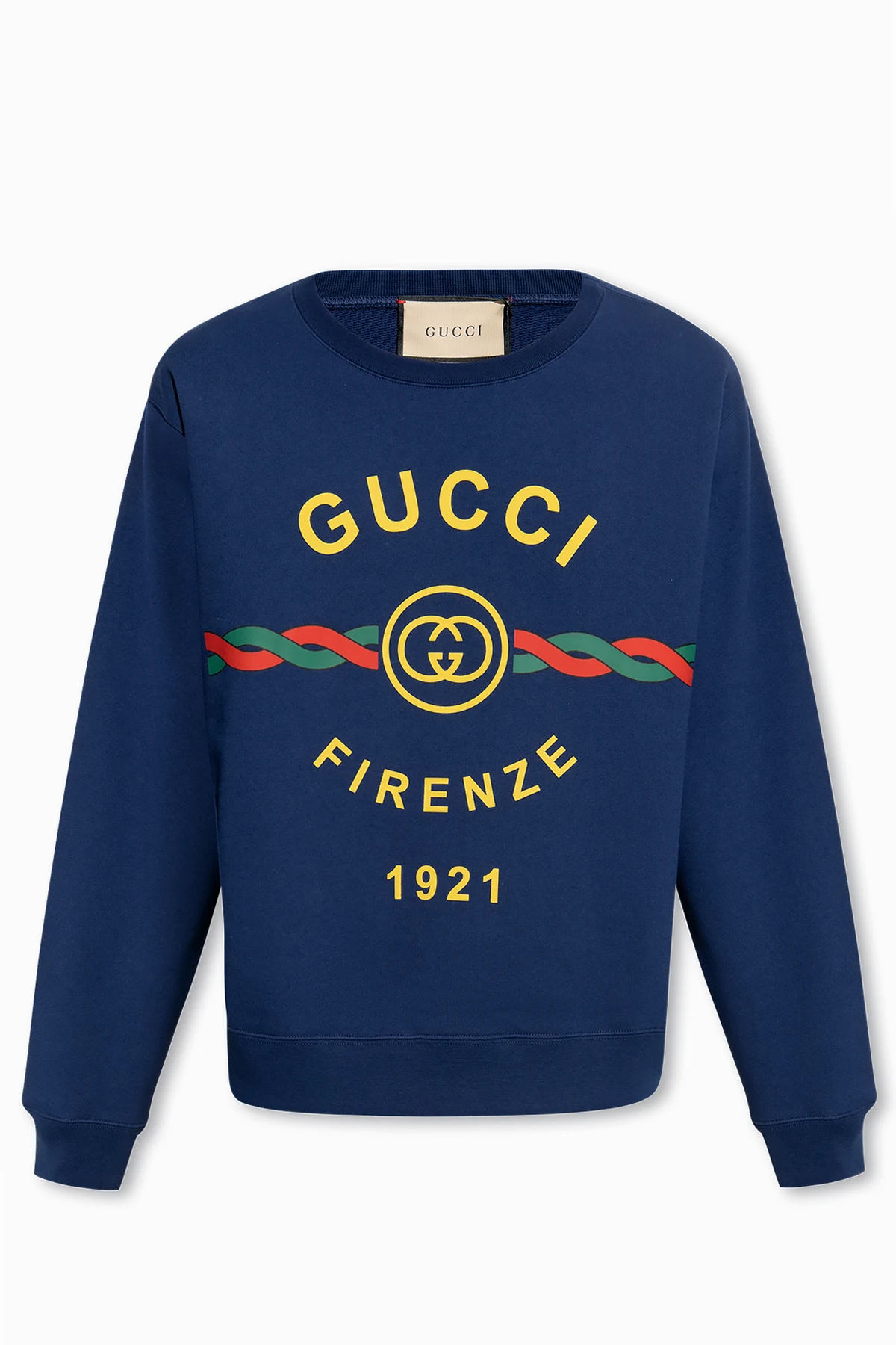 ‘Gucci Firenze 1921’ printed sweatshirt