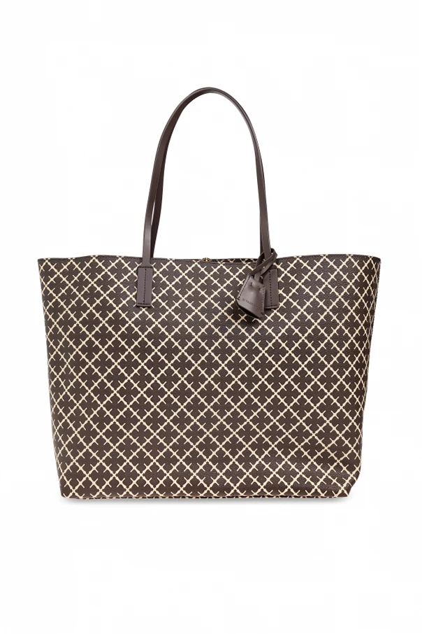 BRĄZOWY Torba `Abi` typu `shopper`