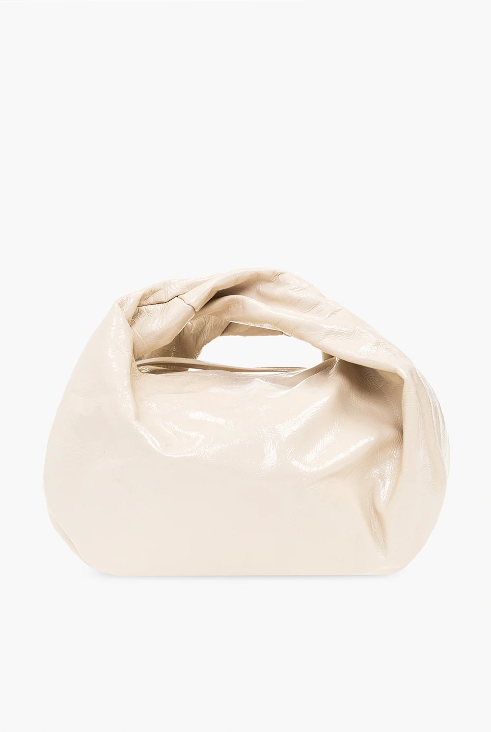 Patent leather handbag