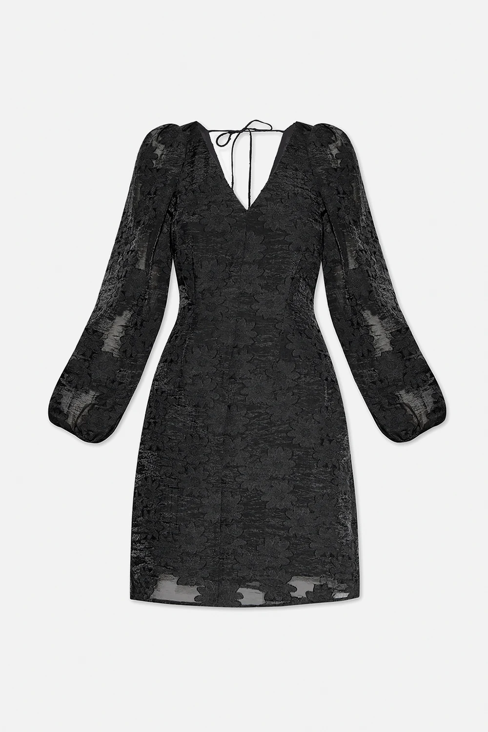 ‘Anai’ dress with puff sleeves