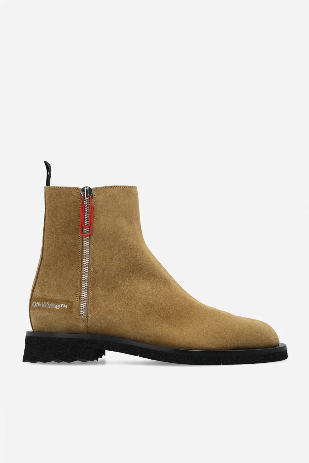 Suede ankle boots