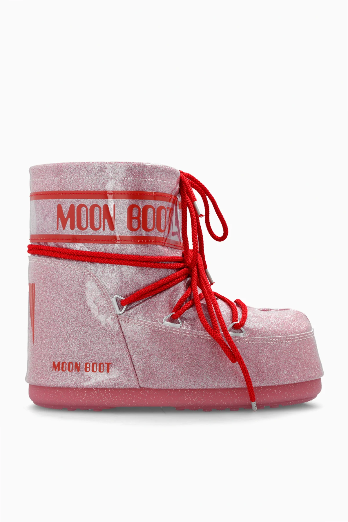 ‘Icon Low Glitter’ snow boots