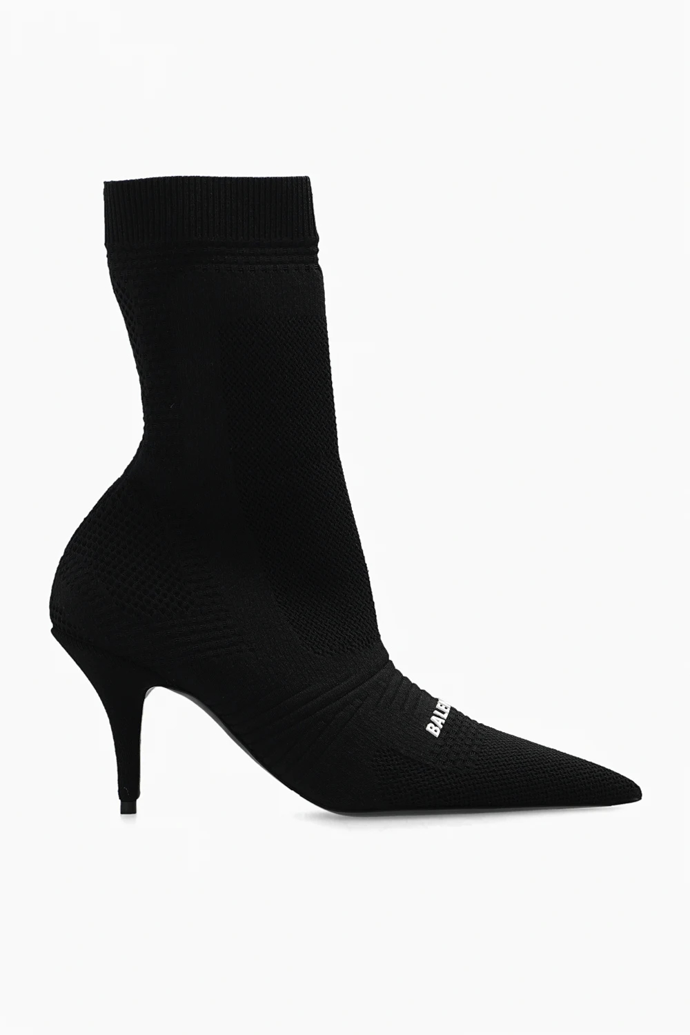 Heeled sock boots