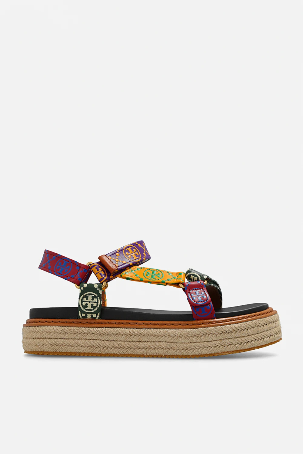 Sandals with logo