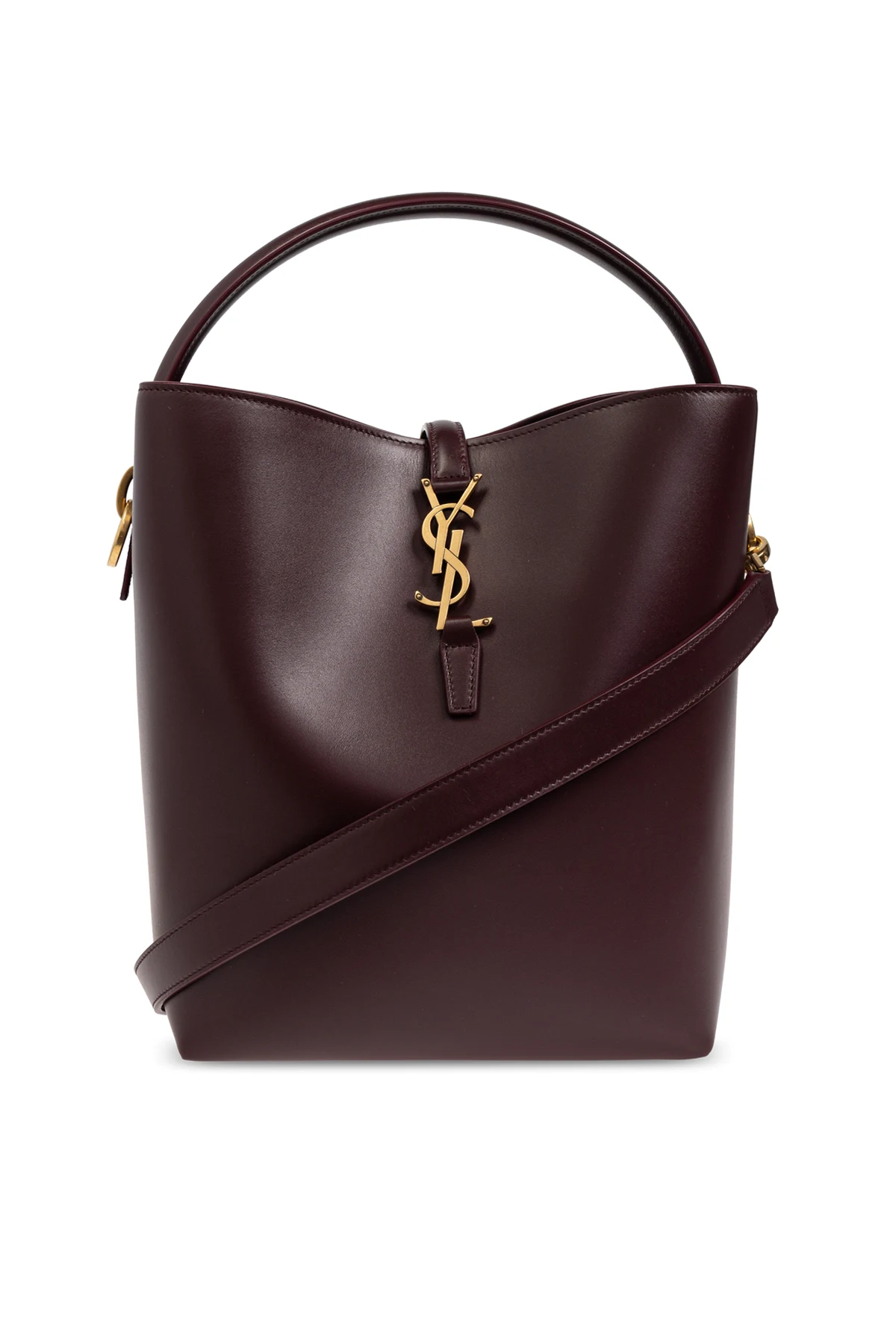 BURGUNDY ‘Le 37’ bucket bag