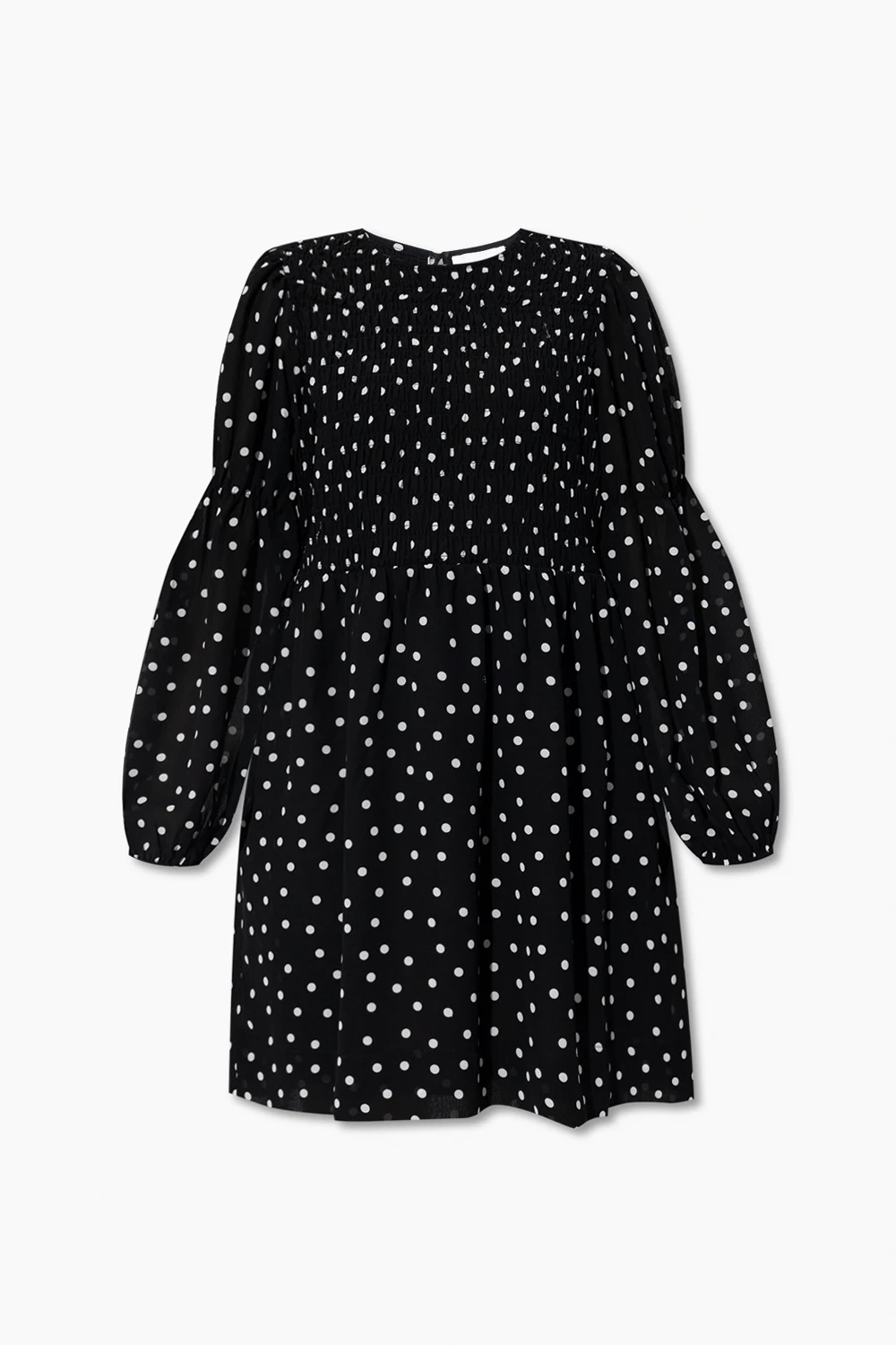 Polka pattern dress