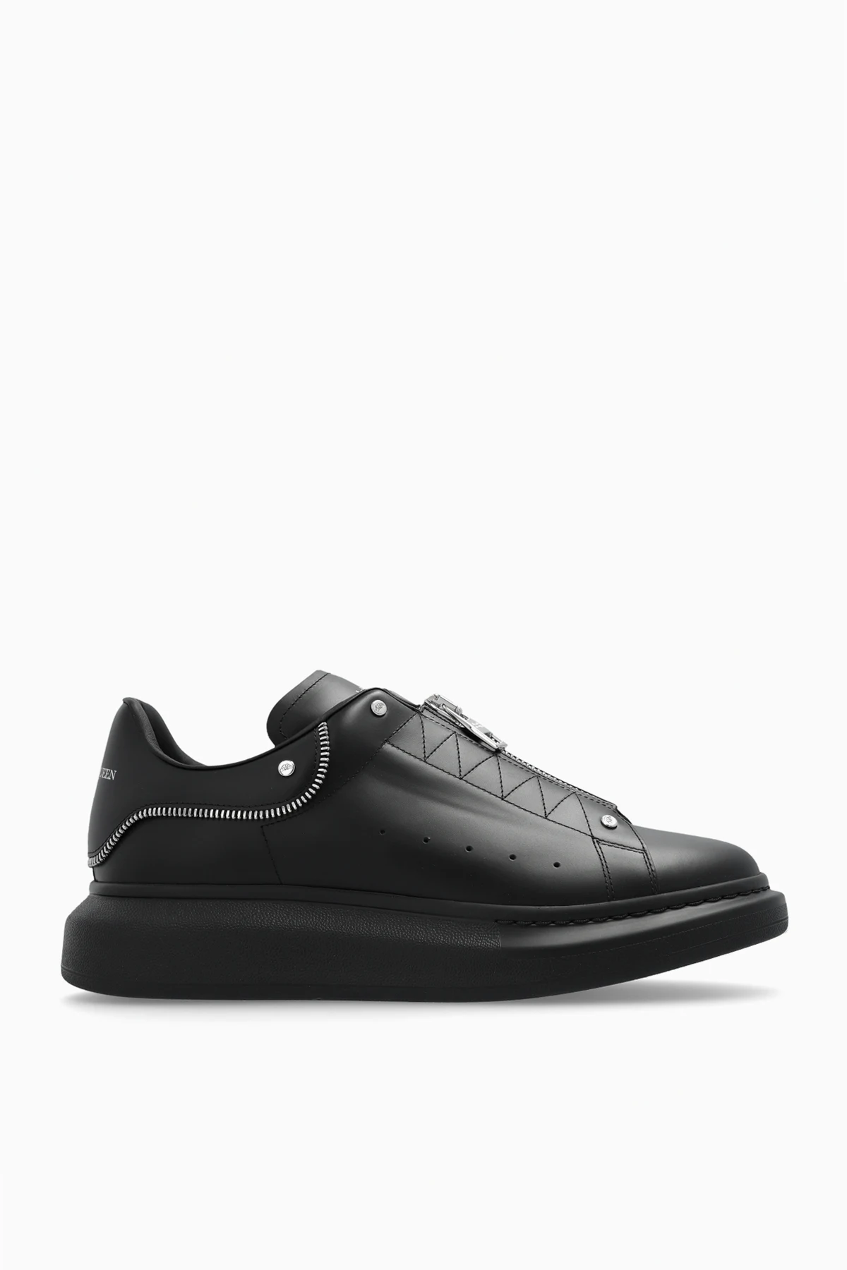 Leather sneakers