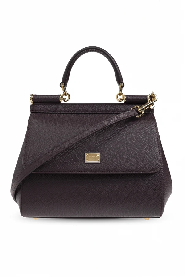 BURGUNDER Handtasche Sicily Medium