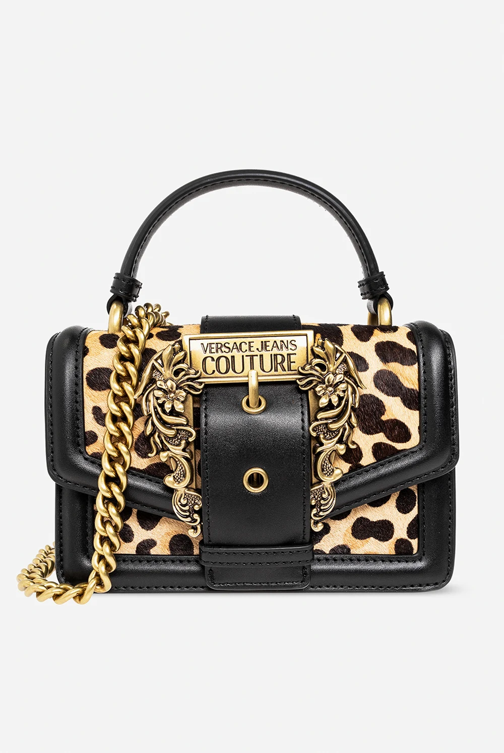Shoulder bag with decorative buckle