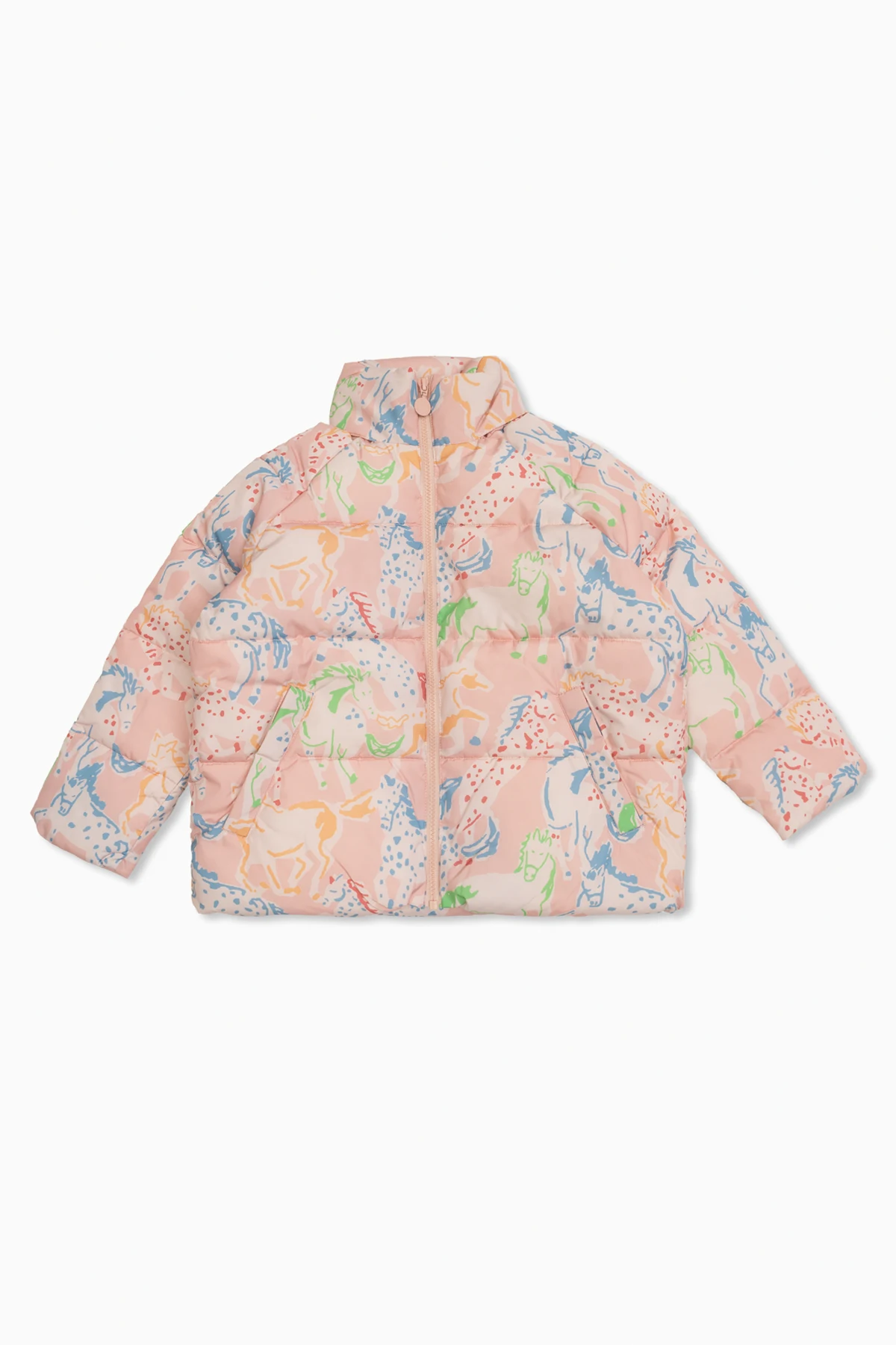 Jacket with animal motif