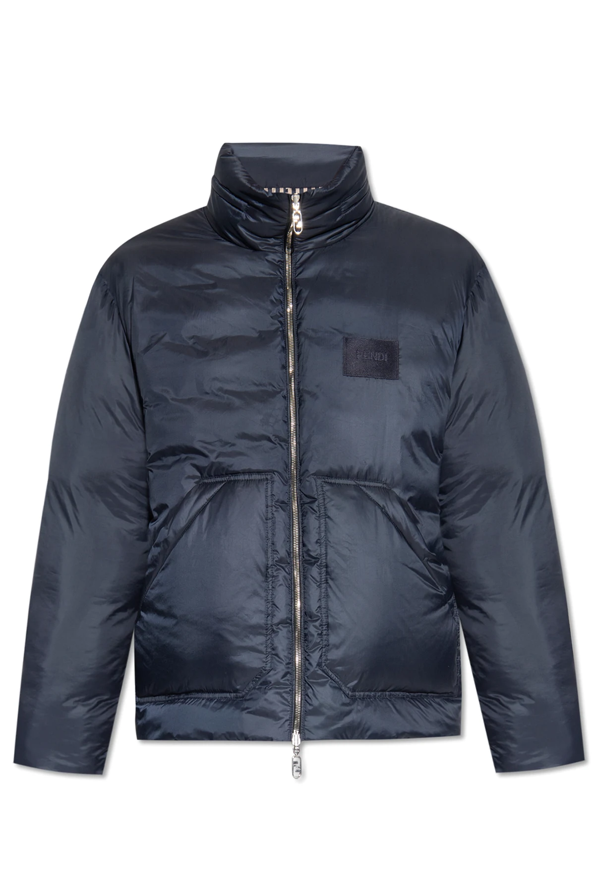 Reversible down jacket