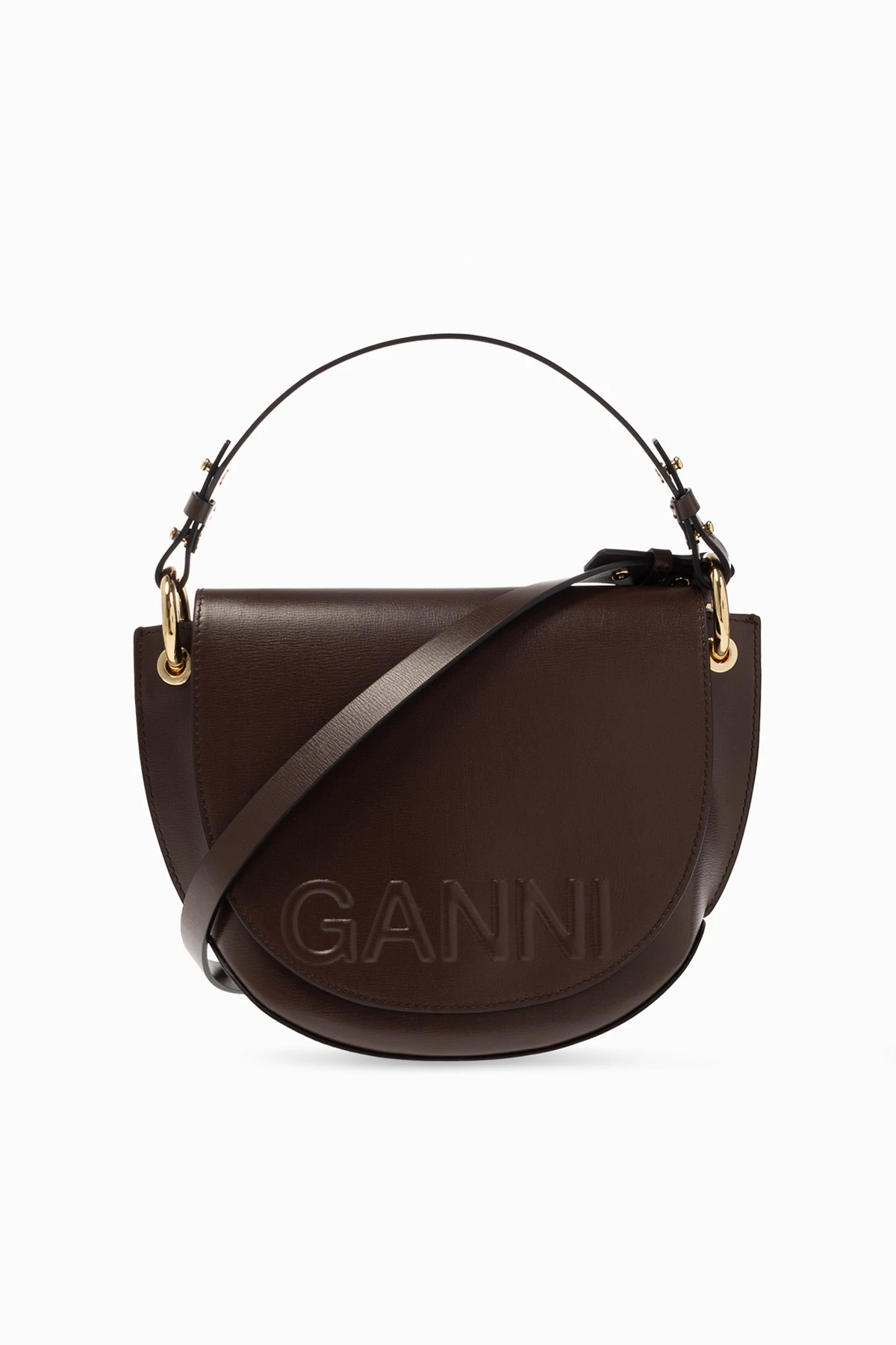Shoulder bag with logo