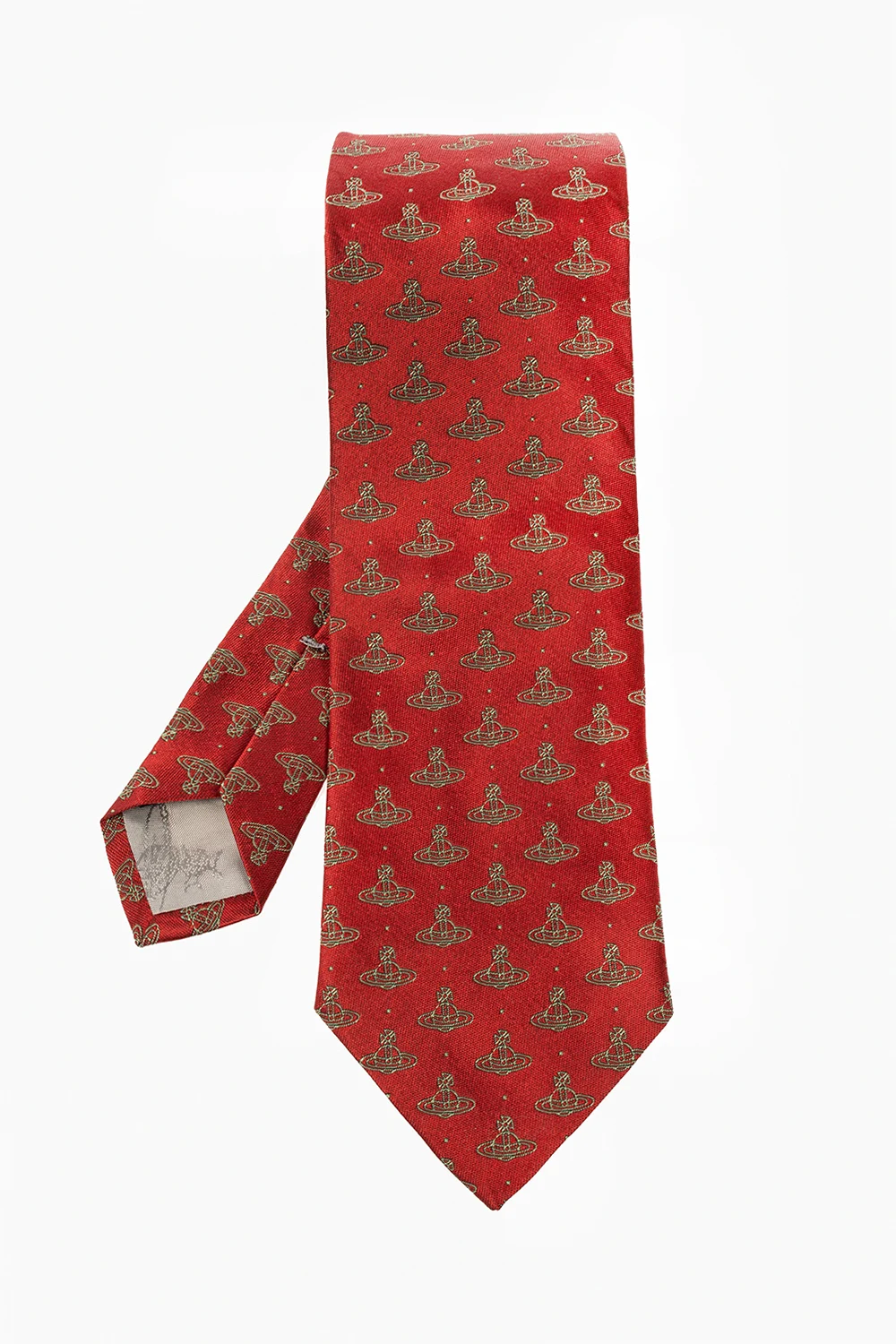 Jedwabny krawat z logo