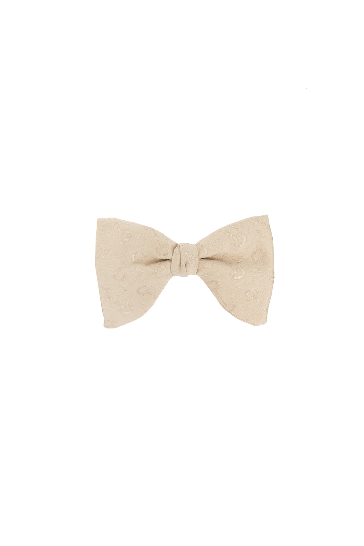 Bow tie with horsebit