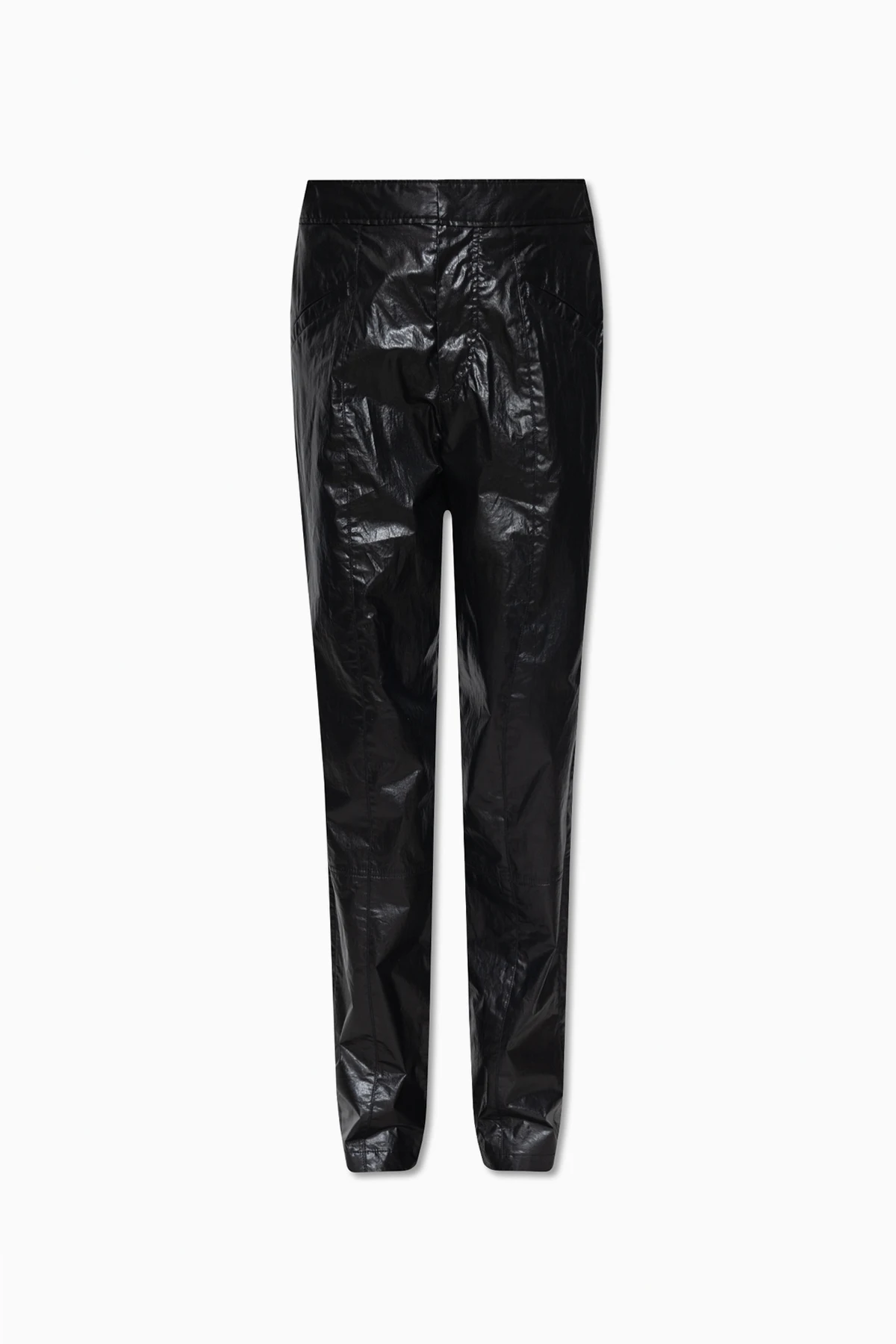‘Anea’ waxed trousers