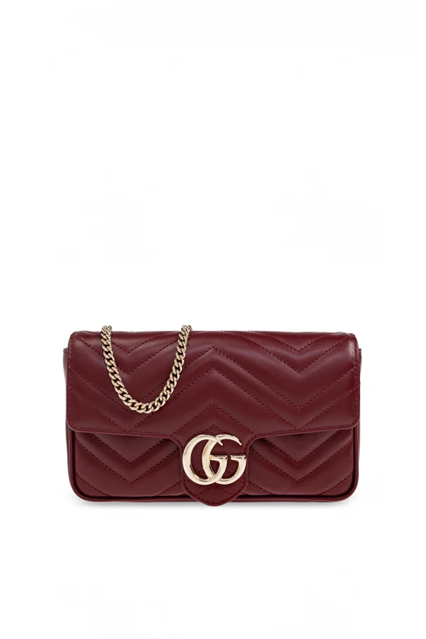 BORDO Torba na ramię `GG Marmont Super Mini`
