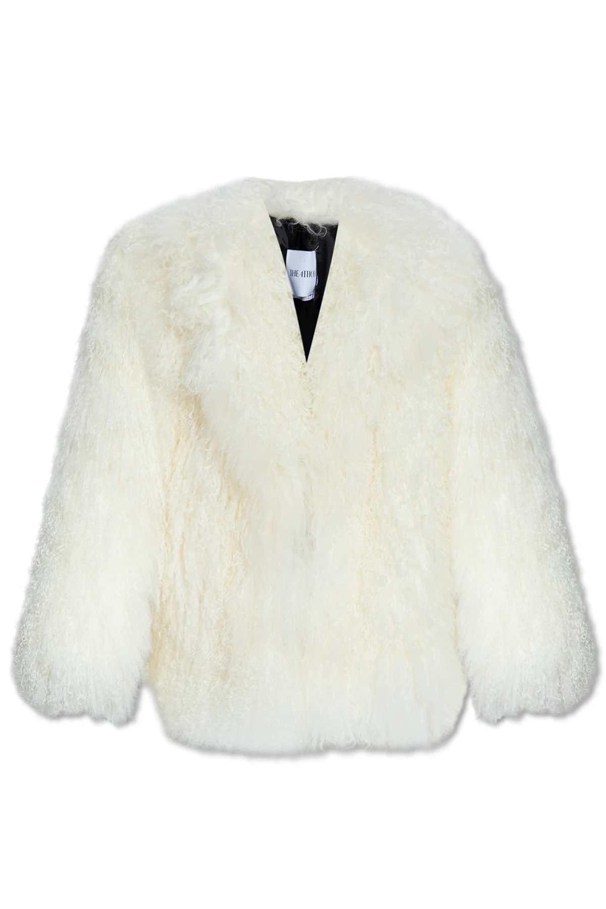 Short fur coat