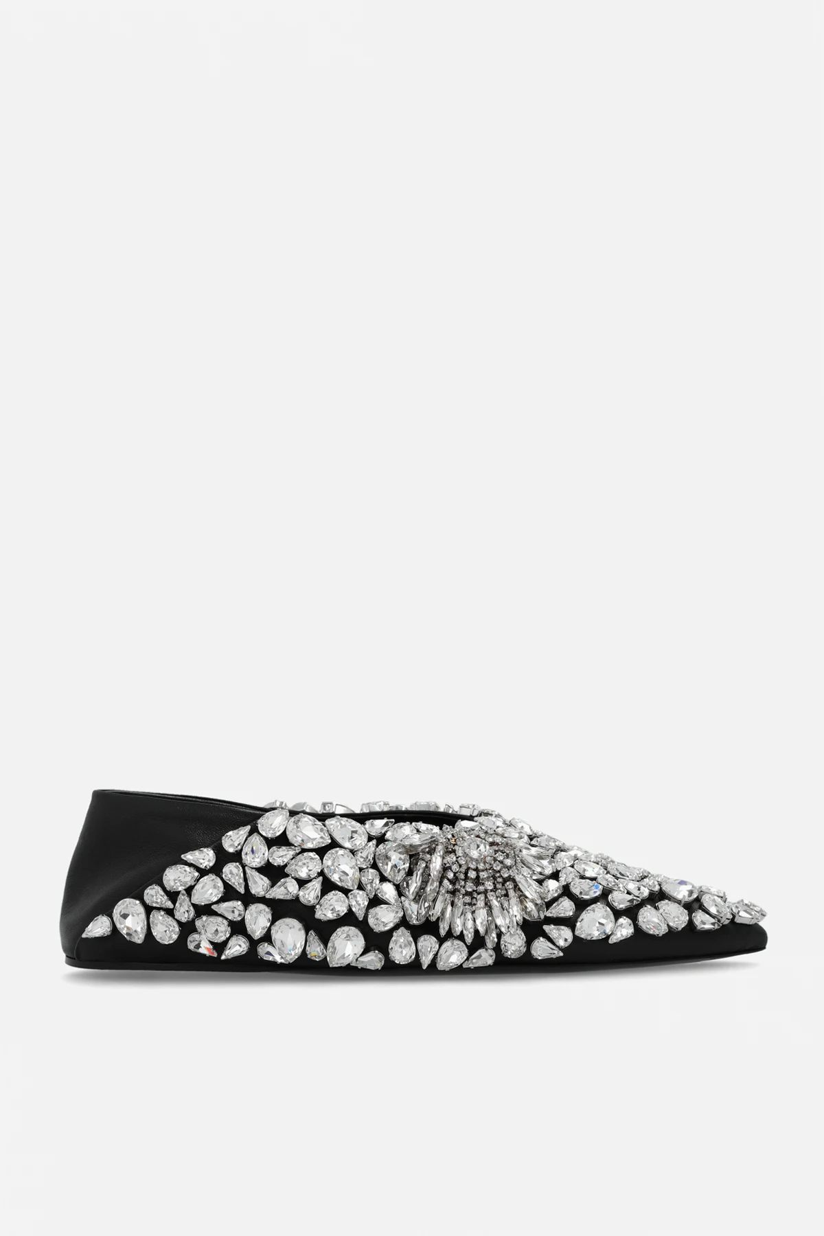 Embellished ballet flats