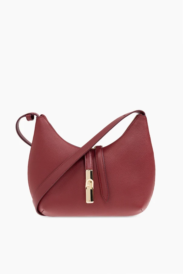 BURGUNDER Schultertasche Goccia Small