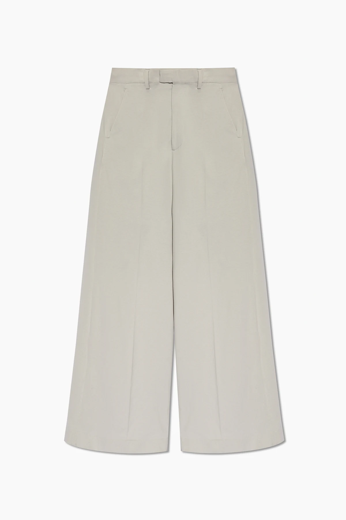 GREY Oversize pleat-front trousers