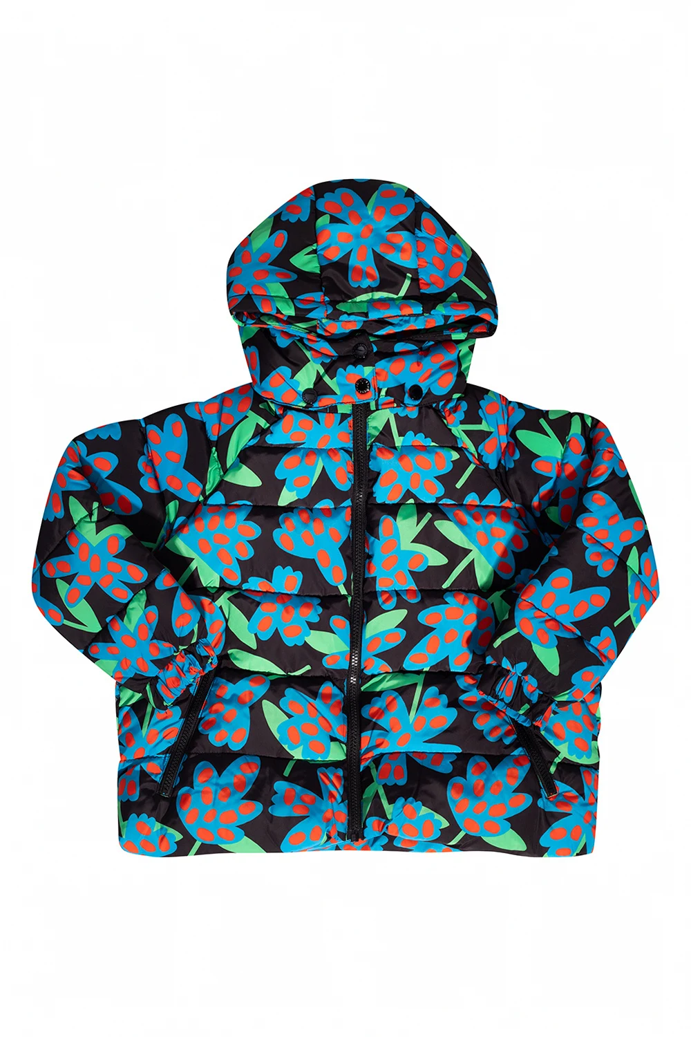 Jacket with detachable hood