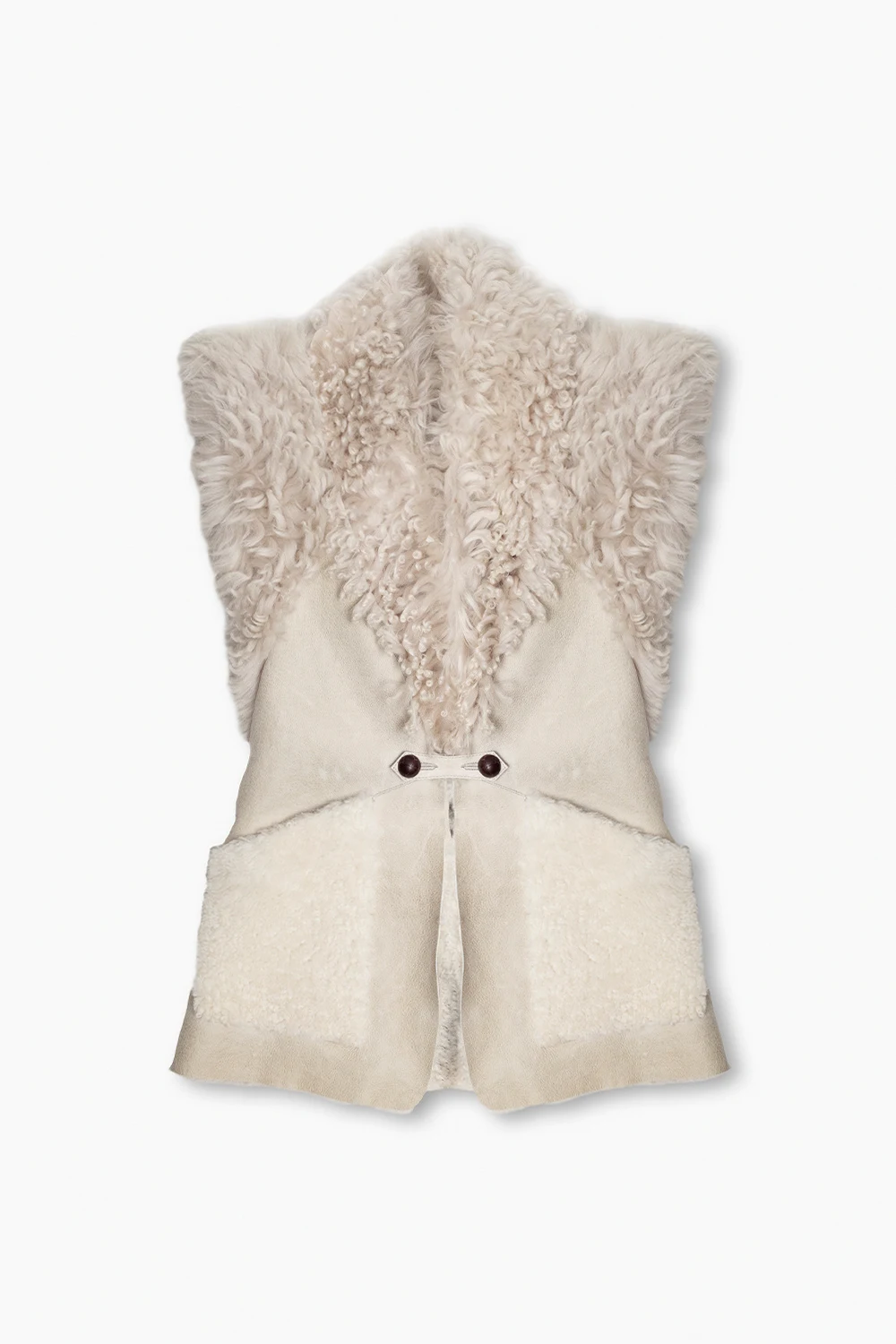 ‘Bryana’ shearling vest