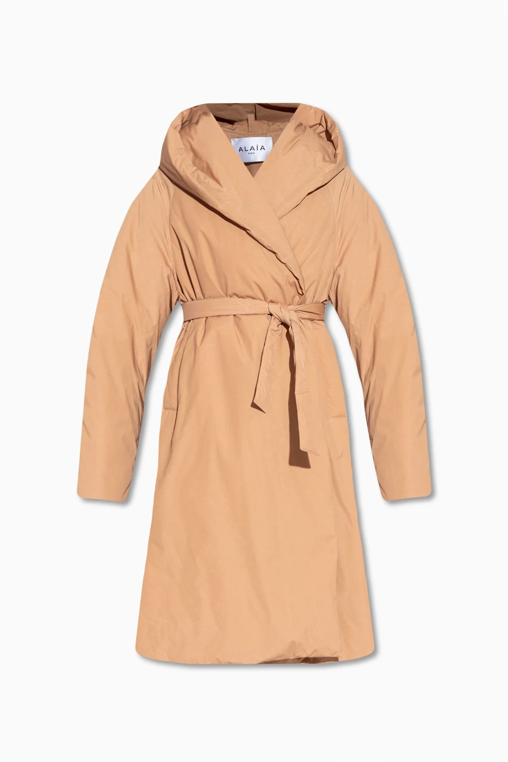 Insulated hooded coat