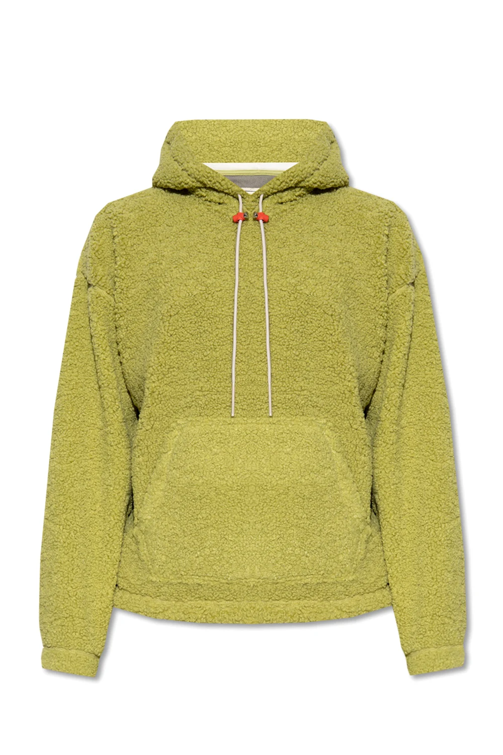 Faux fur hoodie