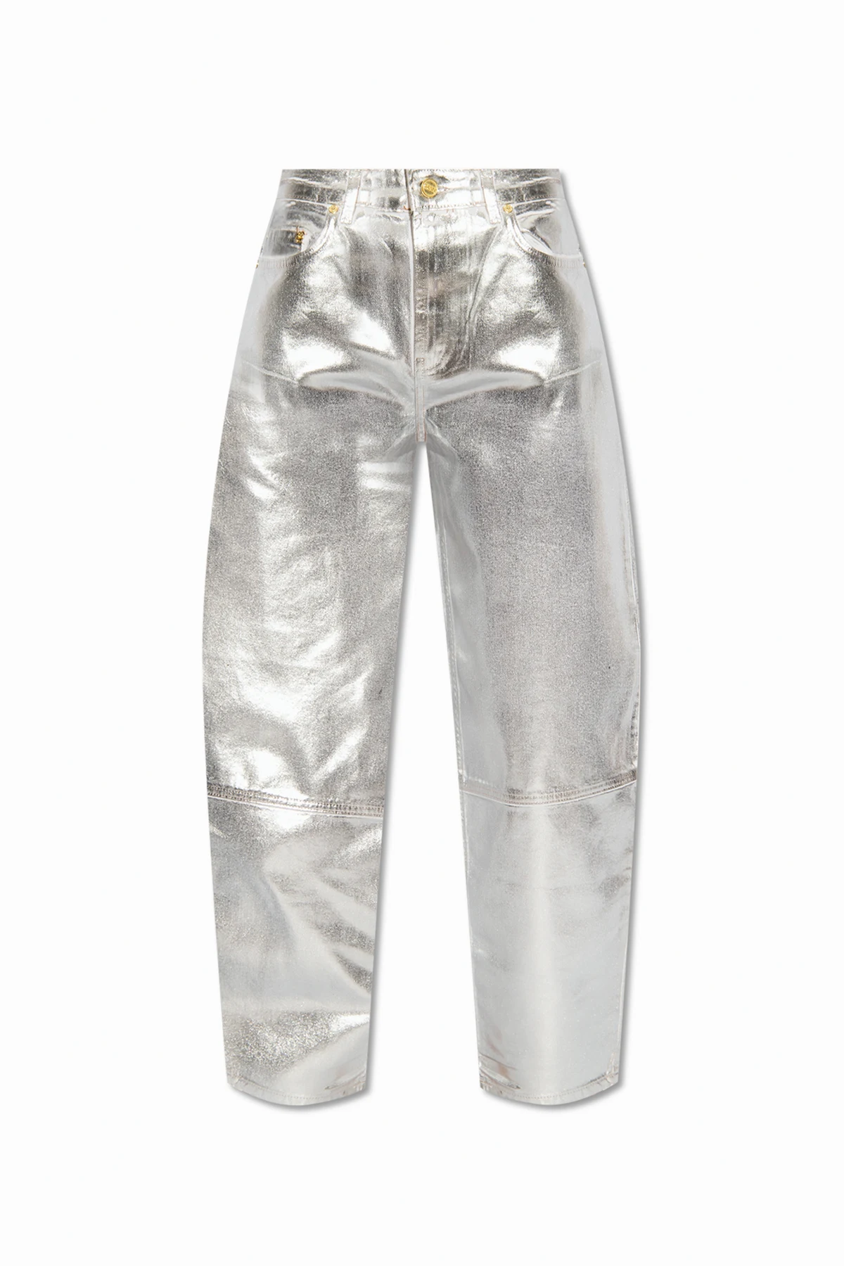 Metallic jeans