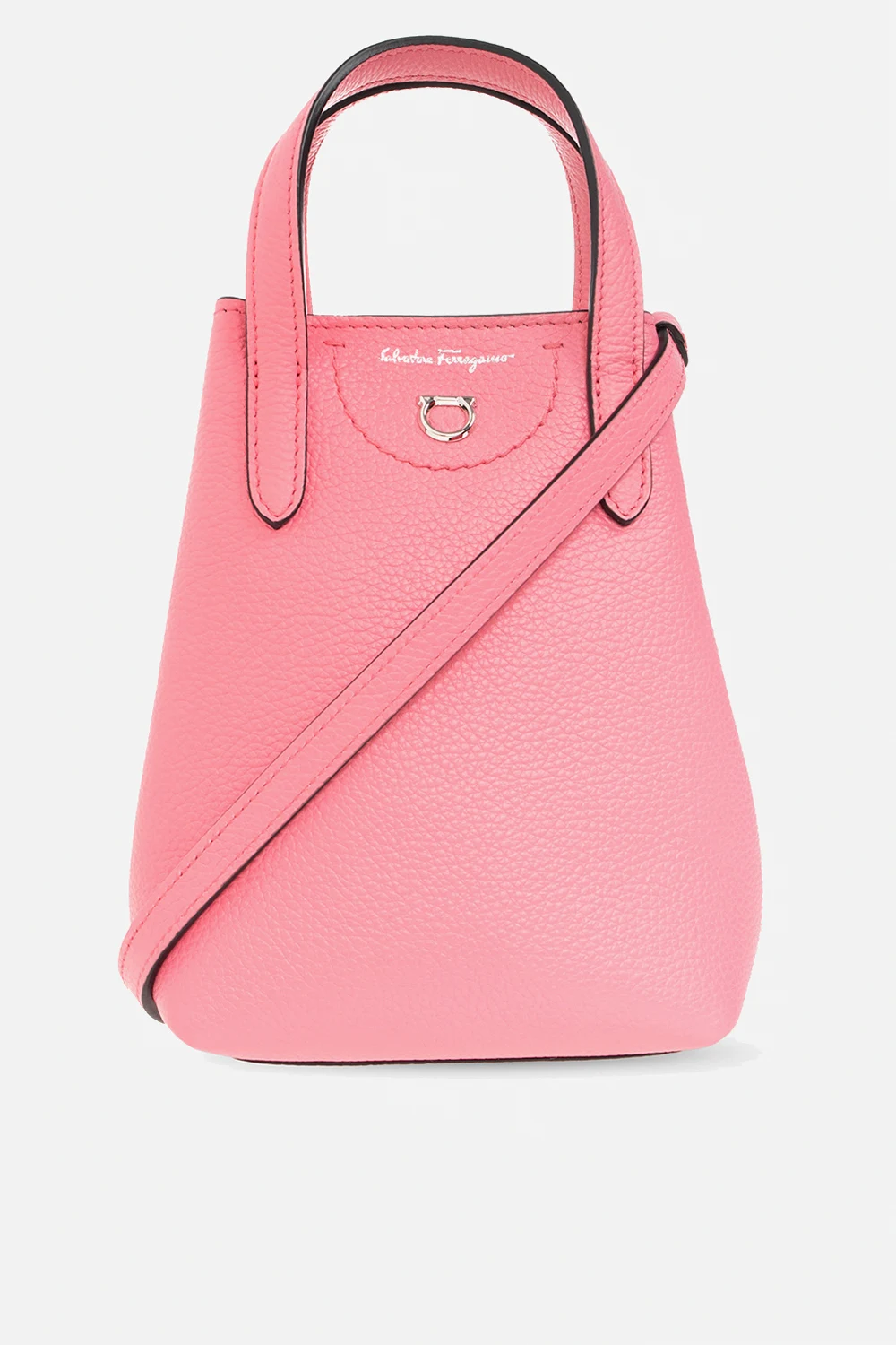 Shoulder bag with logo