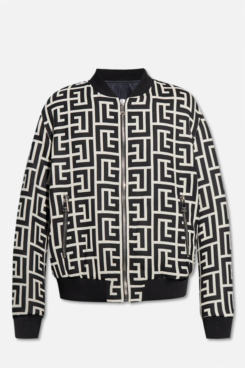 Reversible bomber jacket