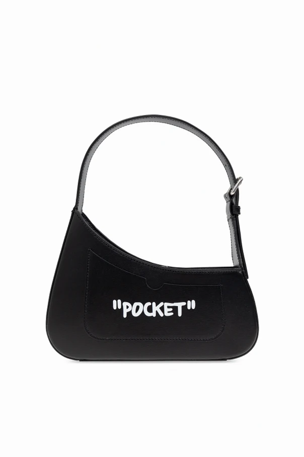 SCHWARZ Schultertasche Jitney
