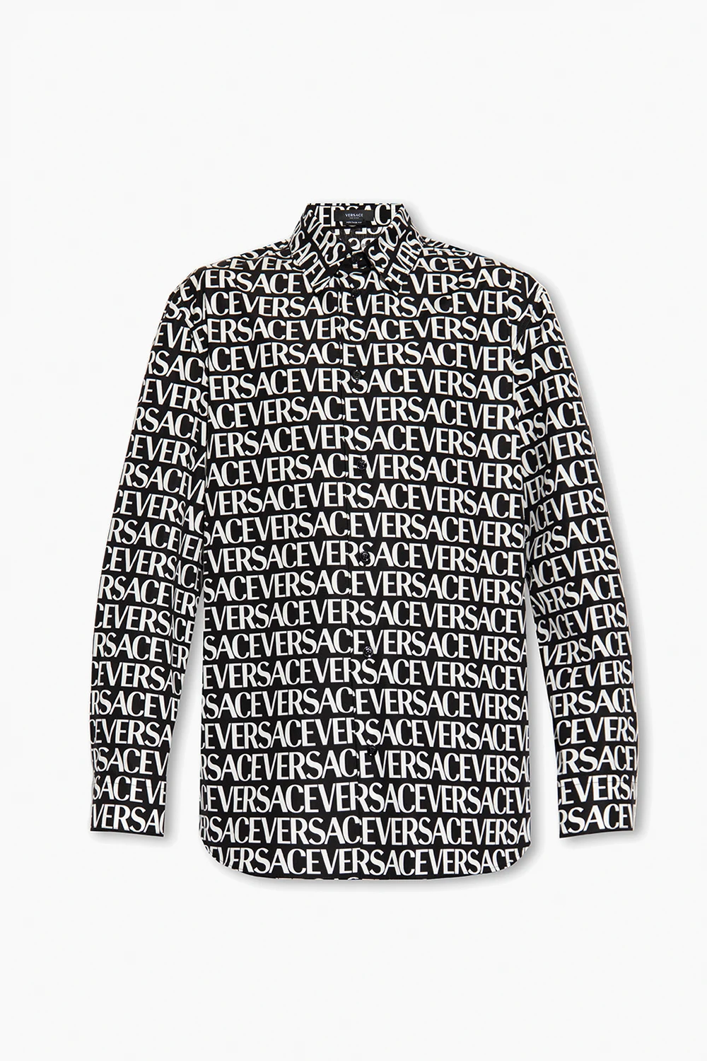 Monogrammed cotton shirt