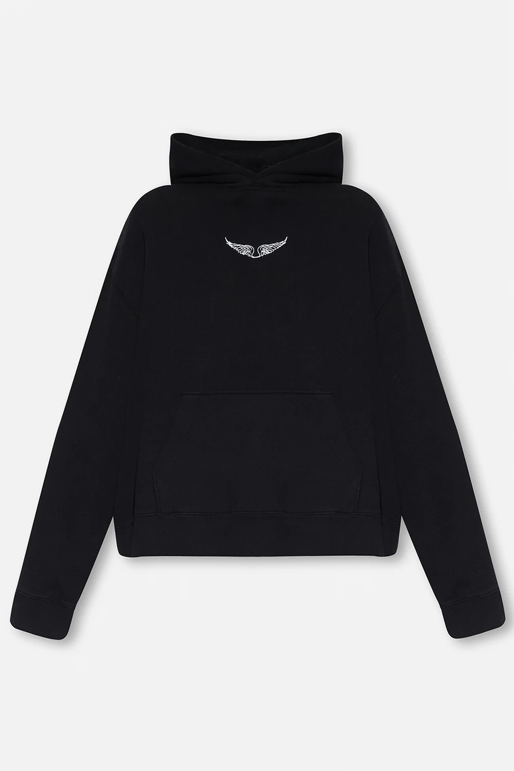 Logo-printed hoodie