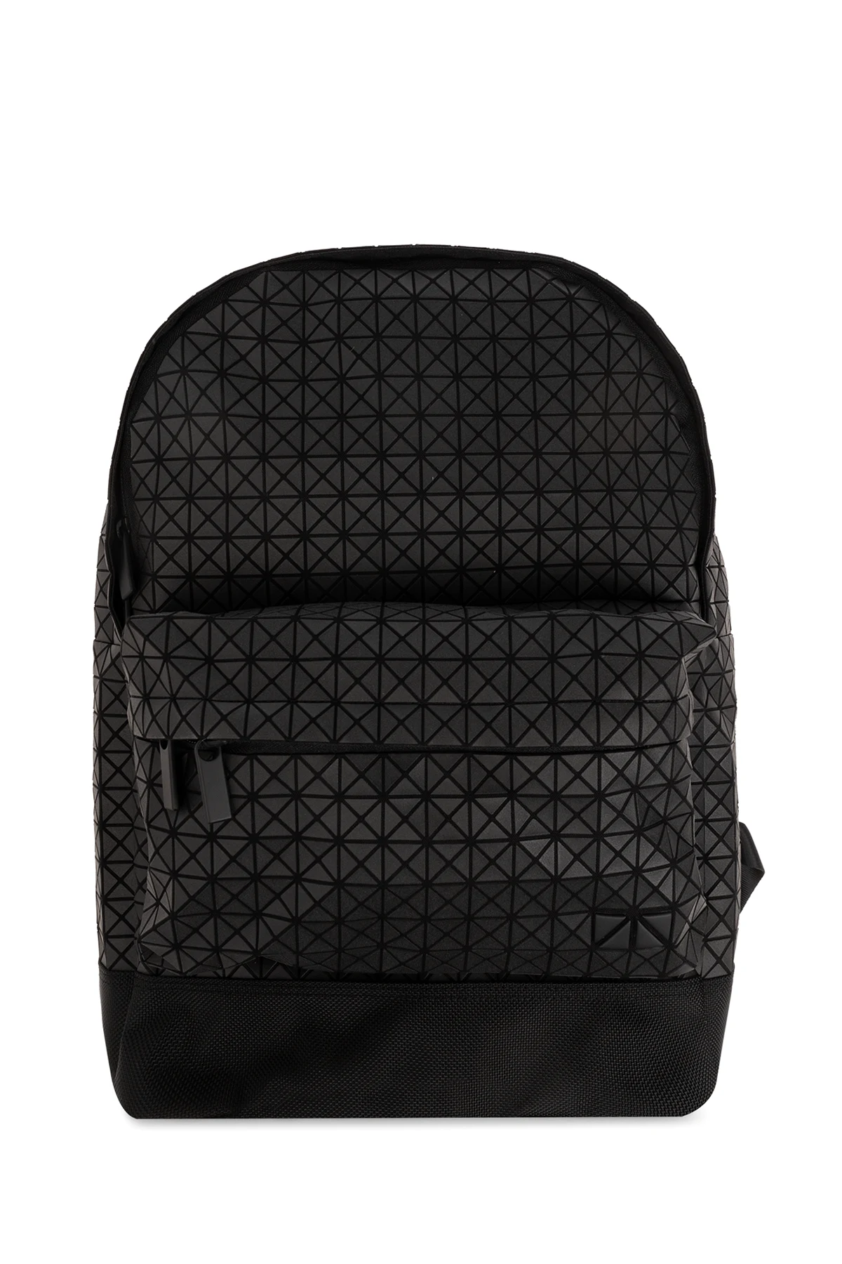 Backpack with geometric pattern
