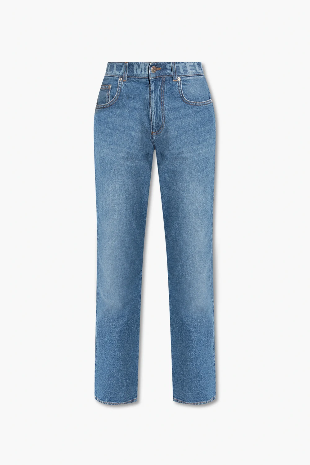 Jeans with logo