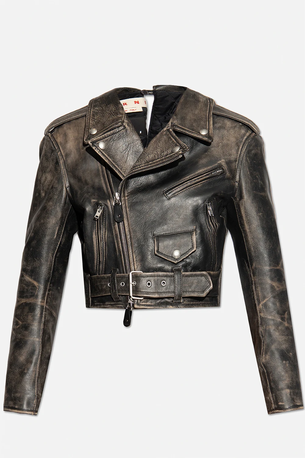 Skórzana kurtka typu ‘biker’