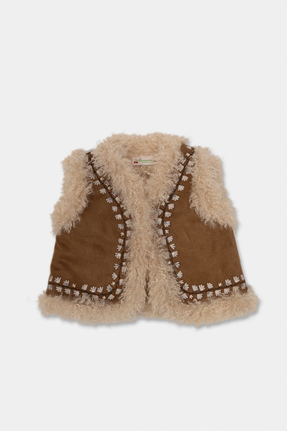 Embroidered vest