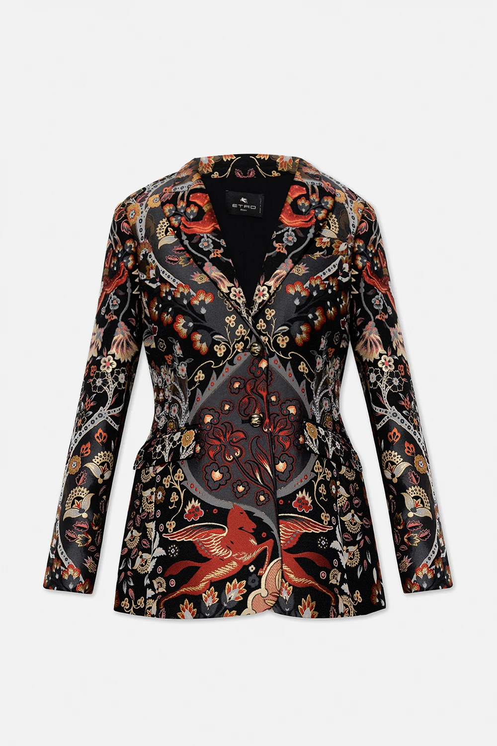 Patterned blazer