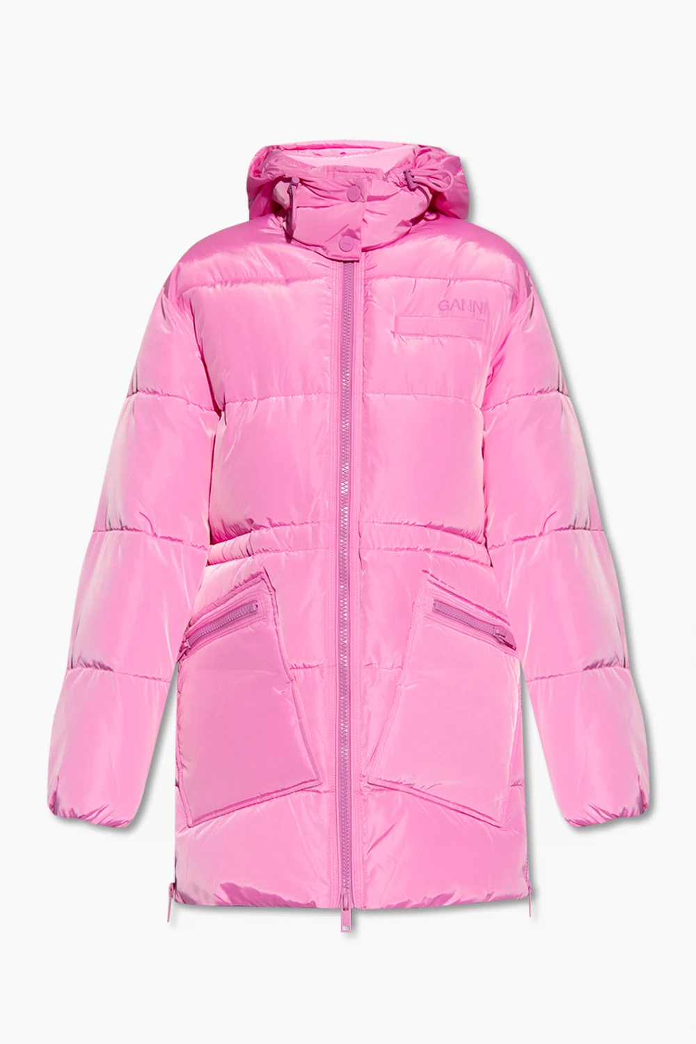 Insulated hooded jacket