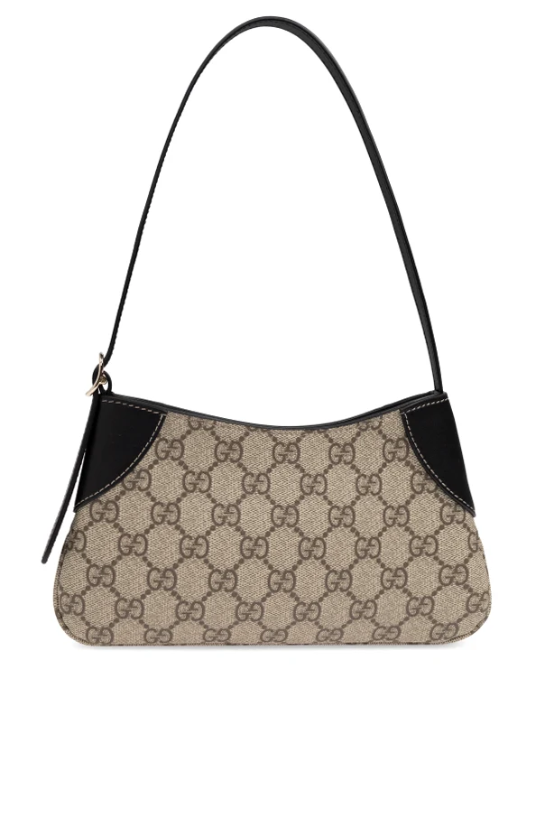 beżowy Torba do ręki `GG Emblem Super Mini`