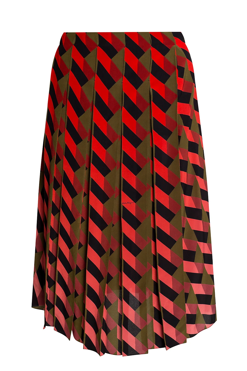 Pleated skirt