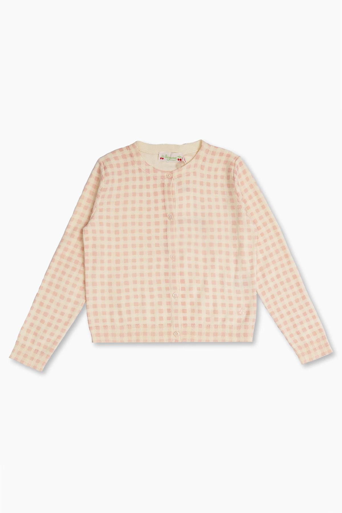 ‘Tyra’ checked cardigan