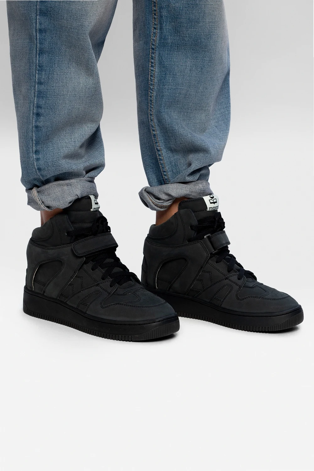 Sznurowane buty na platformie 'Chalk'