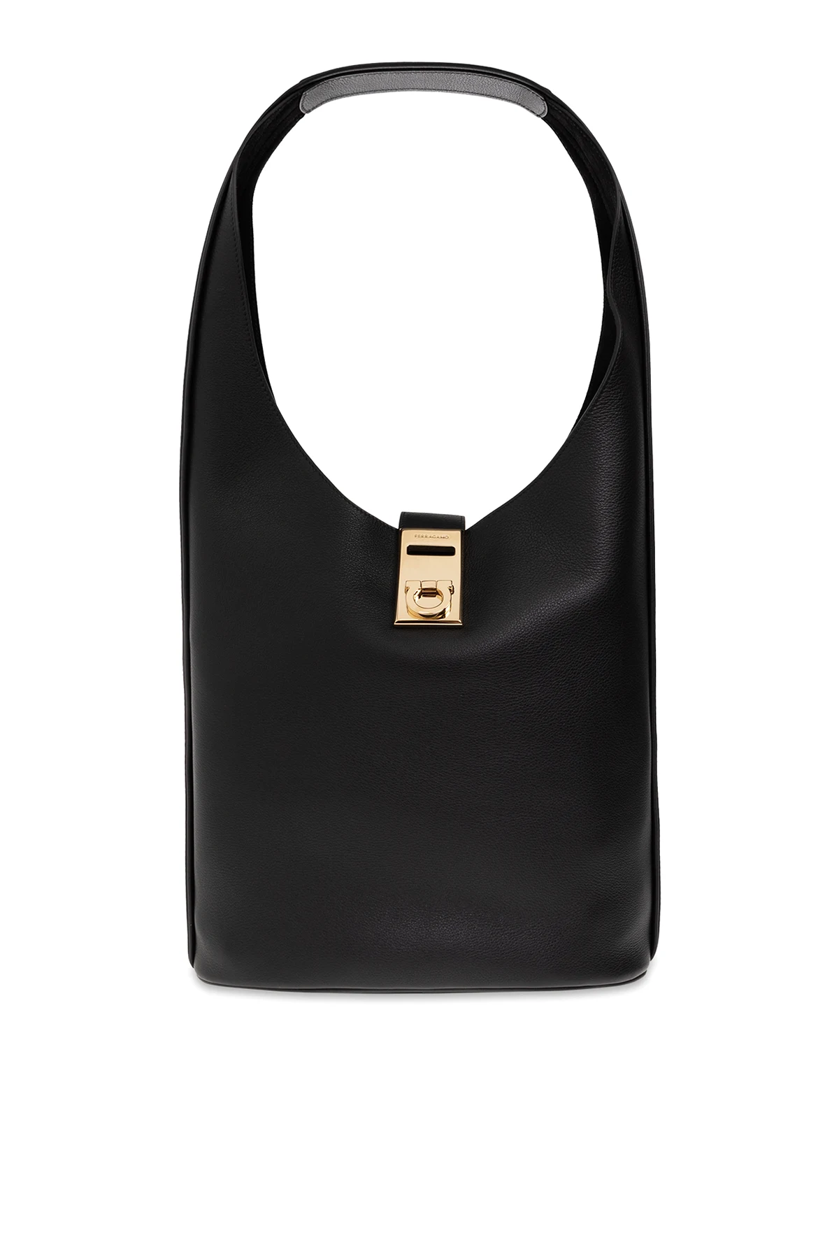 Leather hobo bag