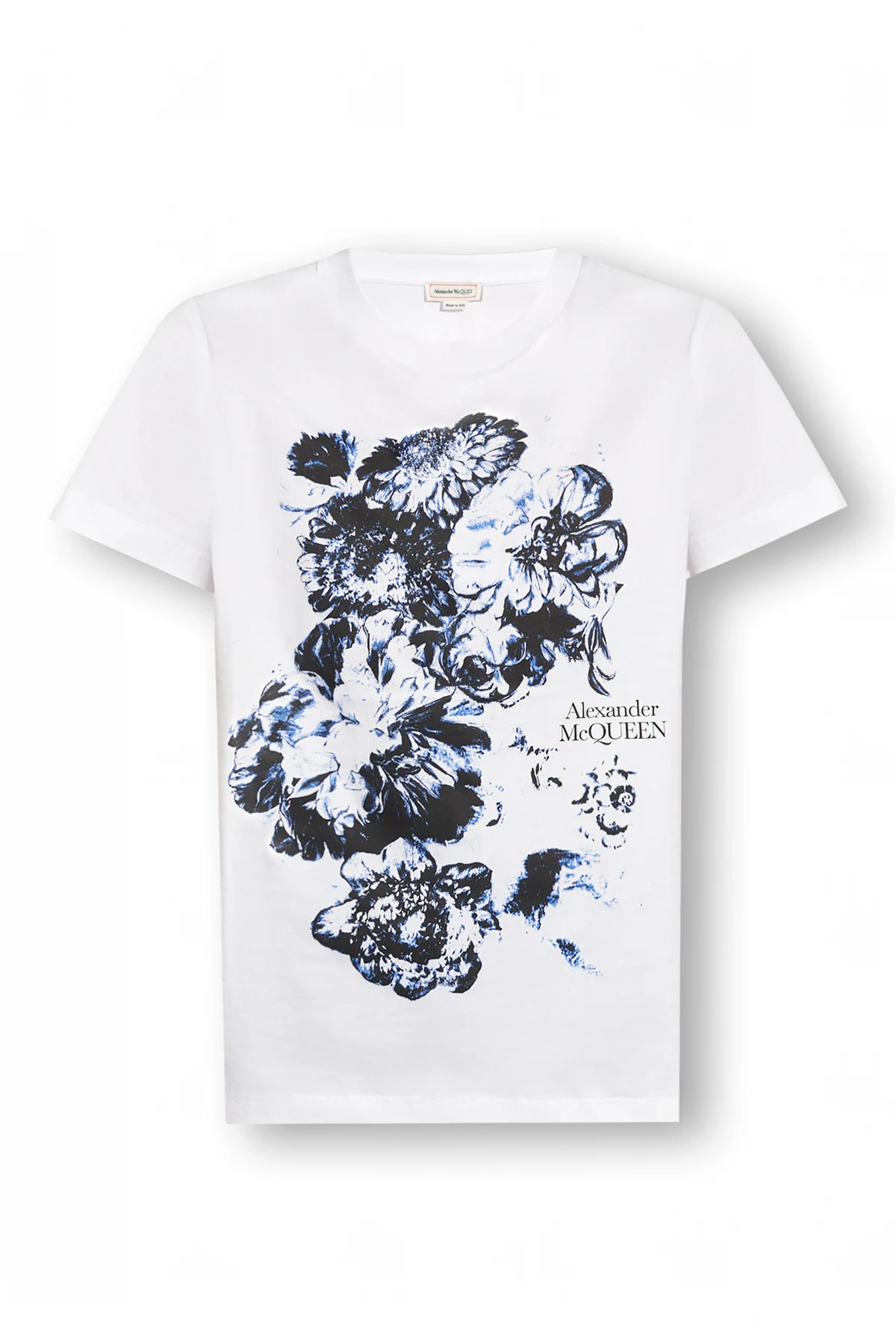 T-shirt z motywem kwiatowym