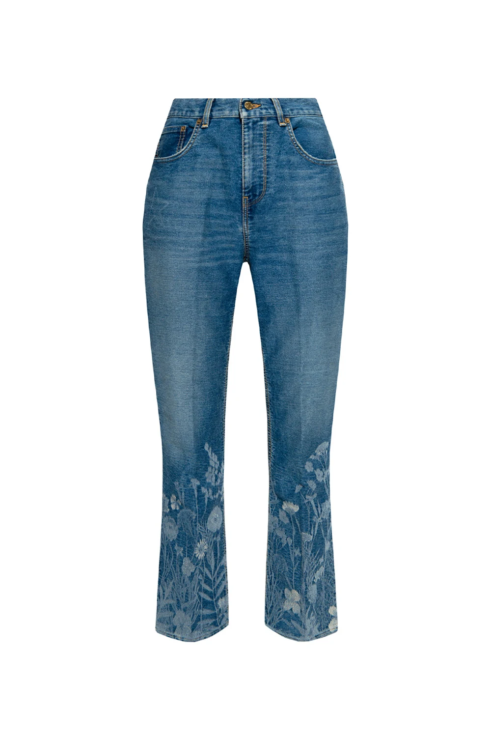 Embroidered jeans