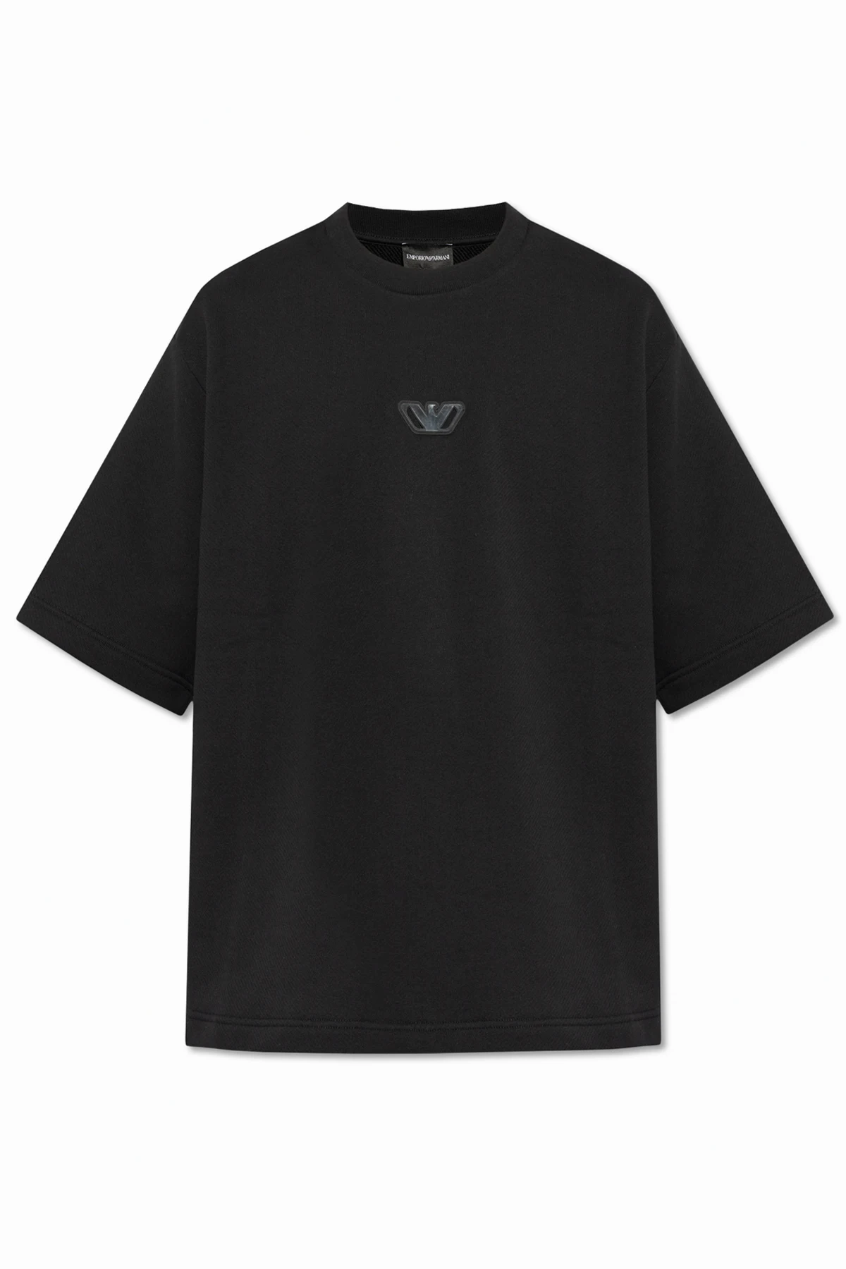 Gruby t-shirt z logo