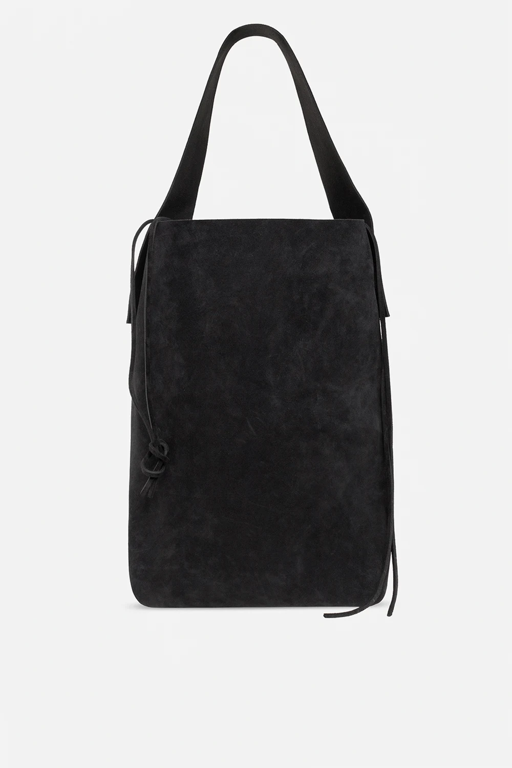 Zamszowa torba typu ‘shopper’